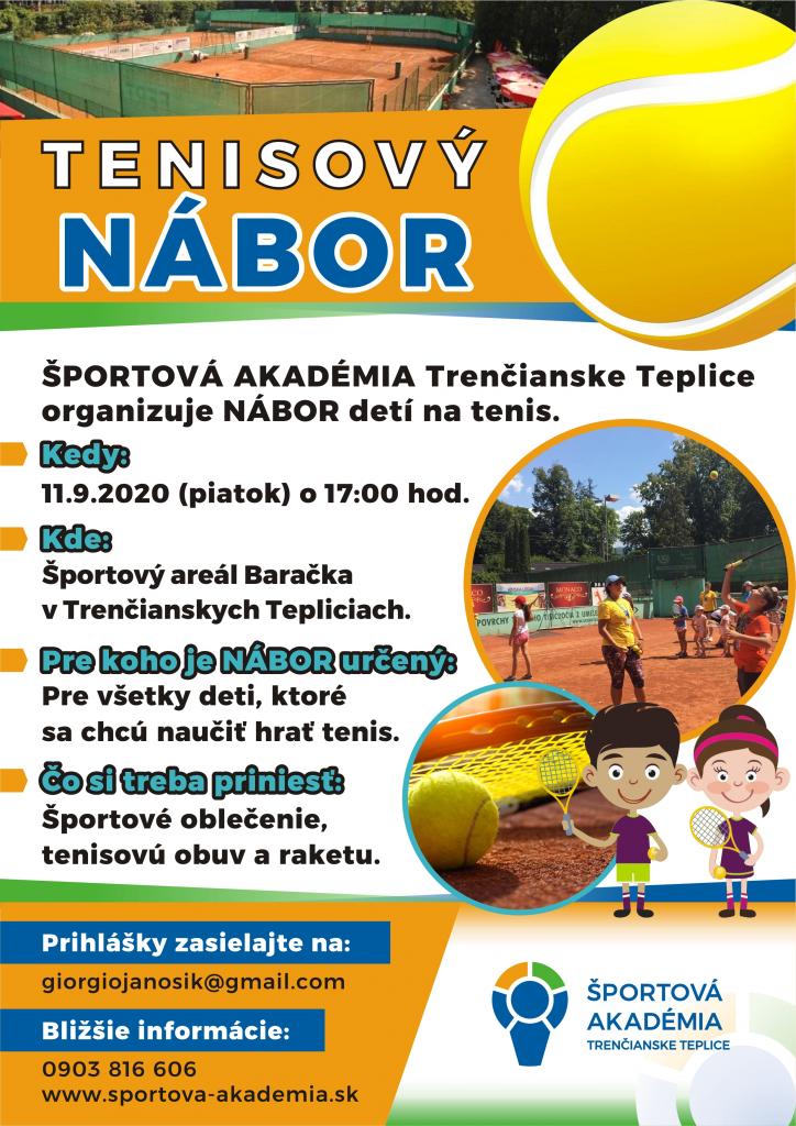 TENISOVÝ NÁBOR DETÍ 